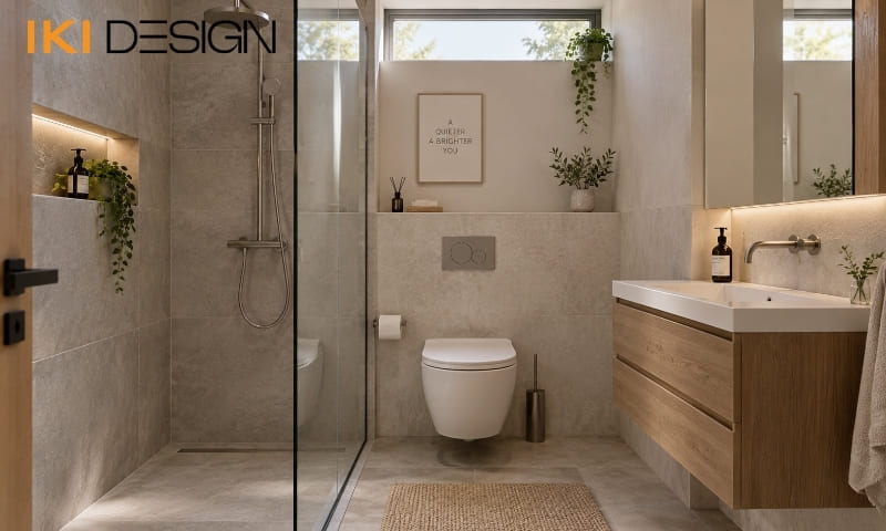 Thiết kế phòng tắm nhỏ gọn cho nhà phố diện tích nhỏ