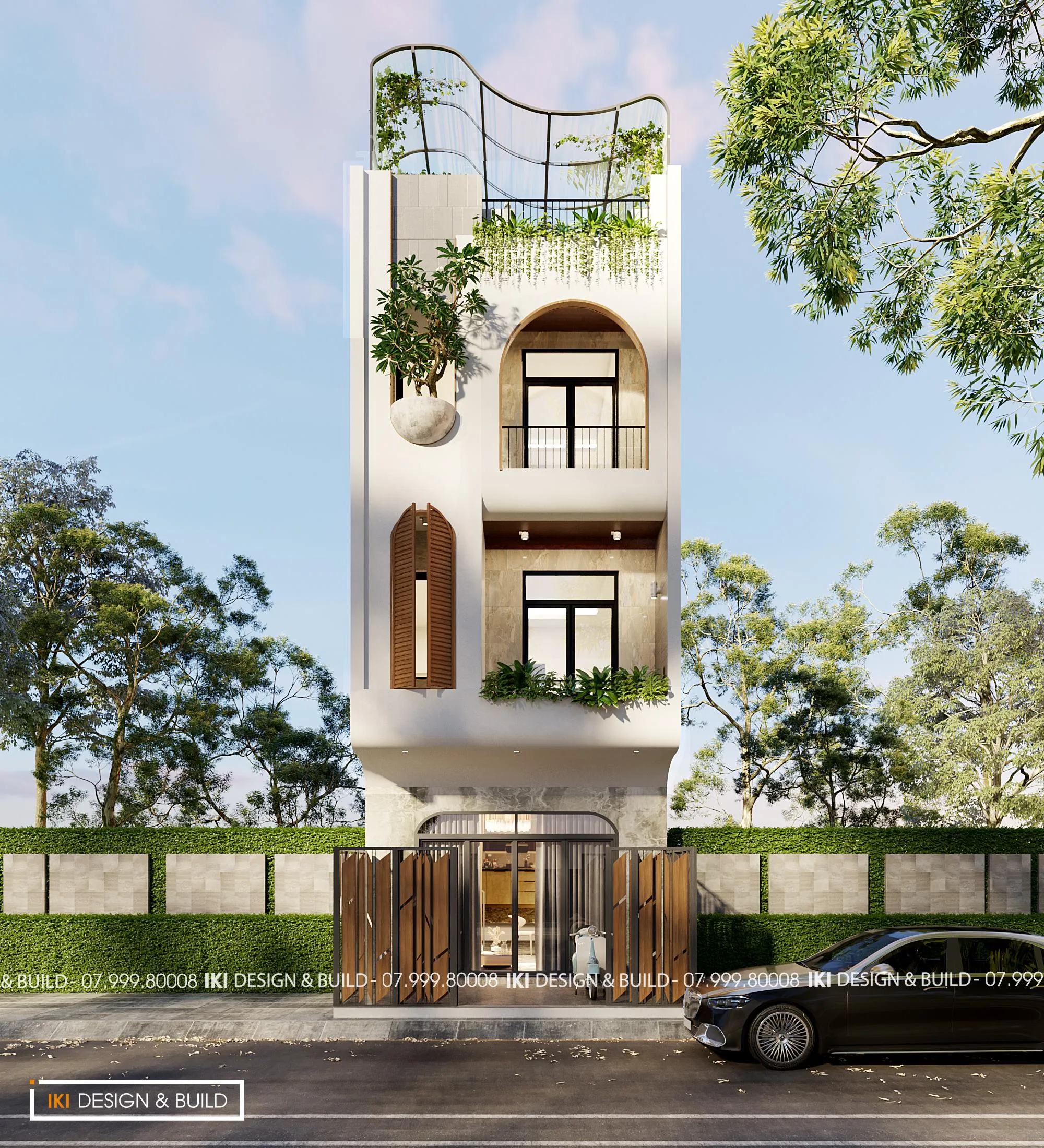 Đơn vị thi công nhà phố chất lượng | IKI Design