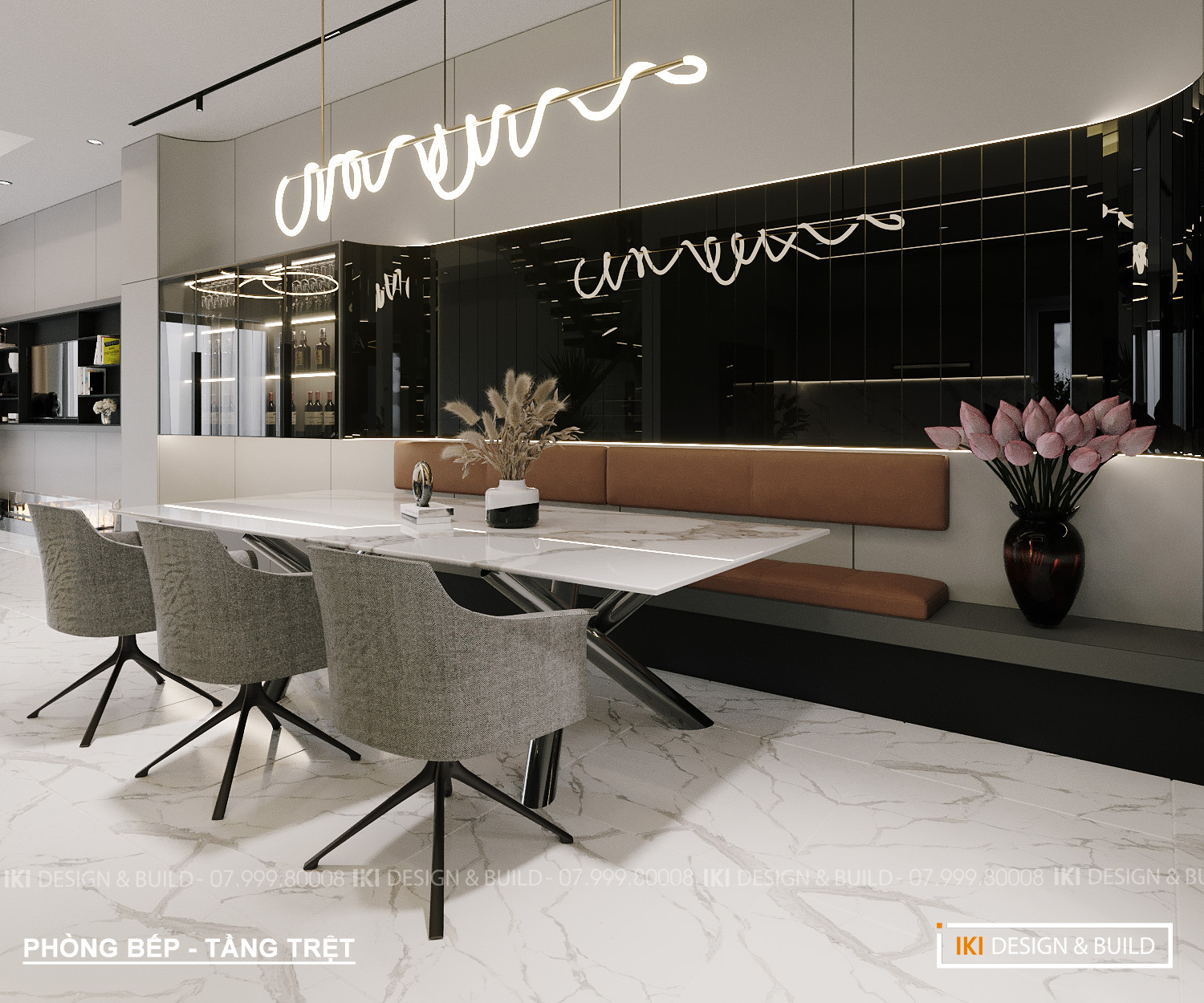 KI DESIGN - Công ty Thiết Kế Thi Công Kiến Trúc Nội Thất Nha Trang, đã kiến tạo trong tác phẩm Green Park House.