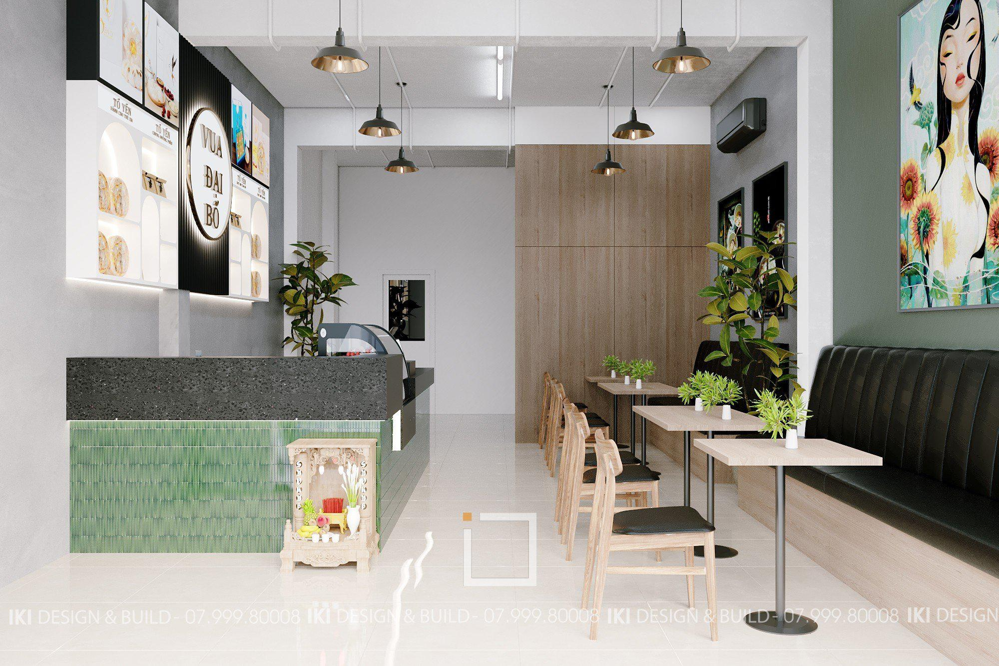 Vua Đại Bổ - Hơn Cả Một Shop Yến. IKI Design - đơn vị thi công nhà phố Nha Trang