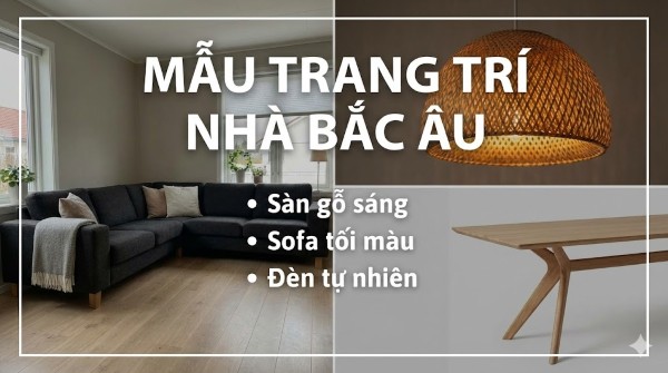 Một số mẫu trang trí nhà theo phong cách Scandinavian