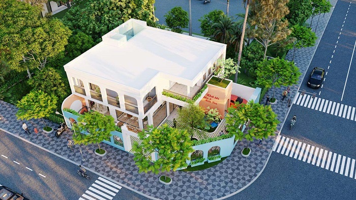 Biệt thự 2 mặt tiền kết hợp kinh doanh
