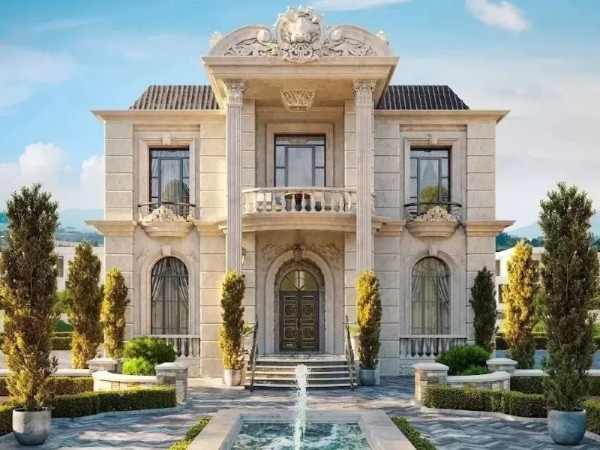 Những lưu ý khi thiết kế và thi công biệt thự cổ điển Châu Âu