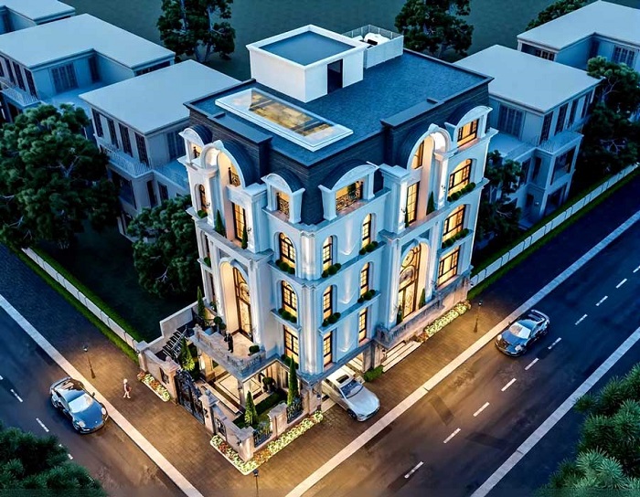 Biệt thự 5 tầng