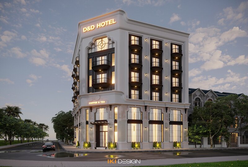 Dự án CONCEPT D&D HOTEL do IKI Design thiết kế tại Nha Trang