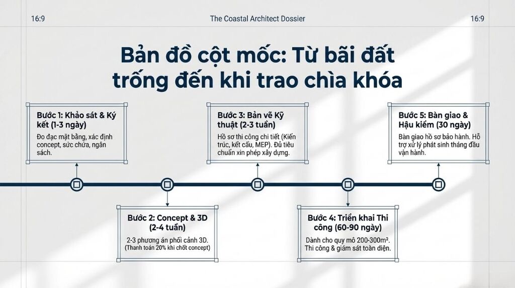 Quy trình thiết kế nhà hàng Nha Trang chuyên nghiệp tại IKI Design & Build Quy trình thiết kế nhà hàng Nha Trang chuyên nghiệp tại IKI Design & Build