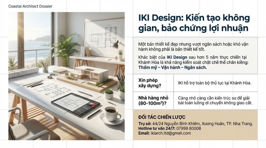 Tại sao nên chọn IKI Design để thiết kế nhà hàng Nha Trang? Tại sao nên chọn IKI Design để thiết kế nhà hàng Nha Trang?