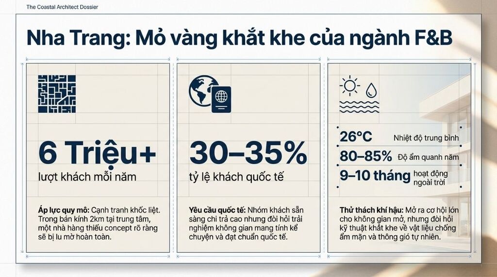 Đặc thù thiết kế nhà hàng tại Nha Trang so với các thành phố khác Đặc thù thiết kế nhà hàng tại Nha Trang so với các thành phố khác