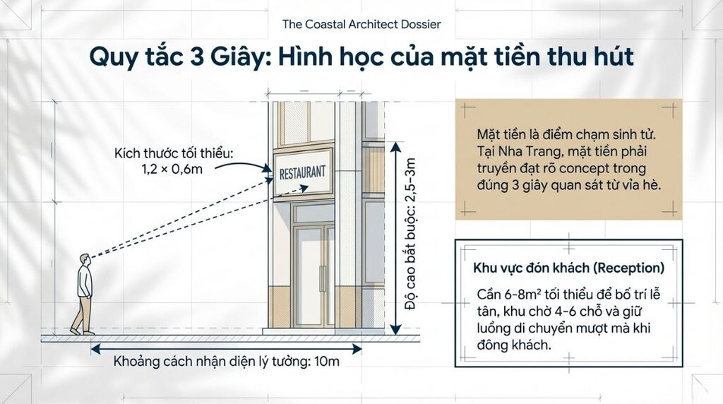 Mặt tiền và không gian đón khách Mặt tiền và không gian đón khách