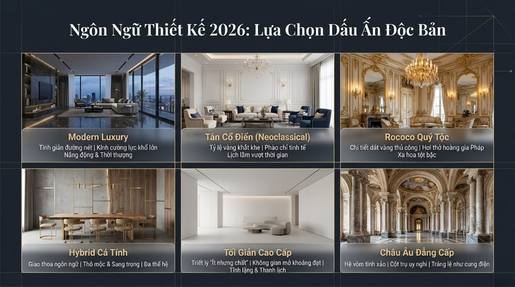 Mẫu thiết kế nội thất biệt thự Luxury cao cấp ấn tượng Mẫu thiết kế nội thất biệt thự Luxury cao cấp ấn tượng