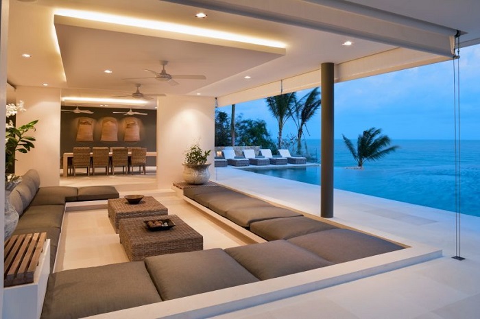 Chất liệu nội thất biệt thự nghỉ dưỡng