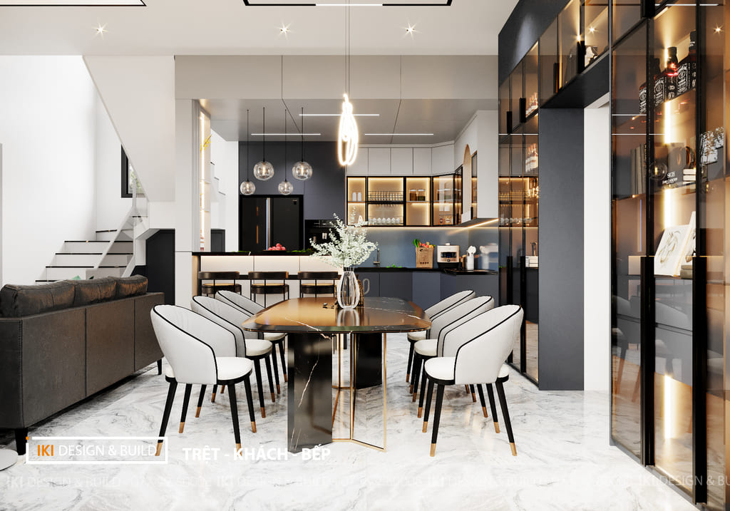 Mẫu thiết kế biệt thự phong cách tối giản Mẫu thiết kế biệt thự phong cách tối giản