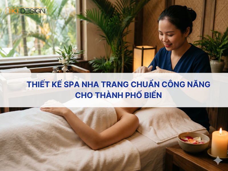 Thiết kế spa Nha Trang chuẩn công năng cho thành phố biển