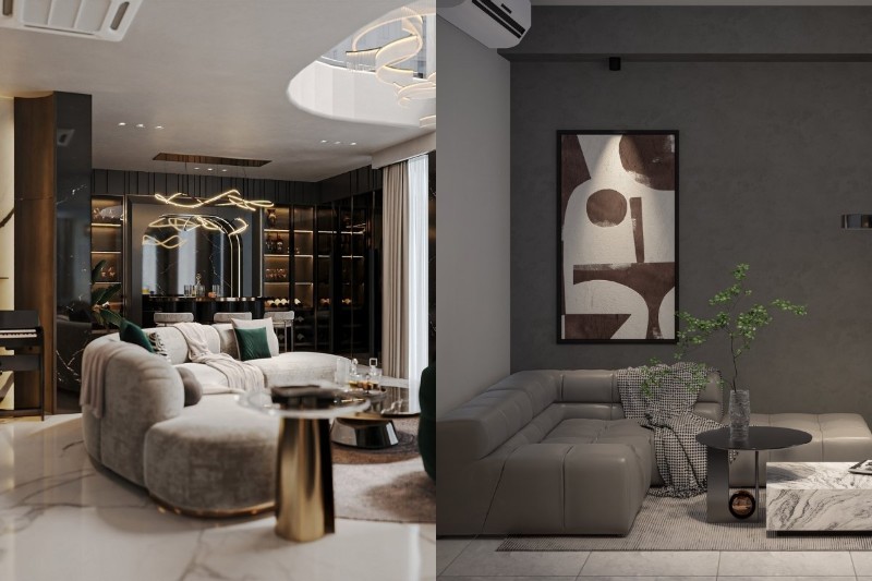 Modern Luxury ưu tiên màu sắc tinh tế và sang trọng