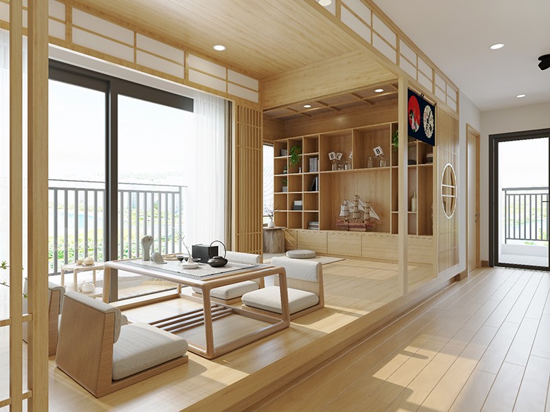 Phong cách thiết kế nội thất Nhật Bản