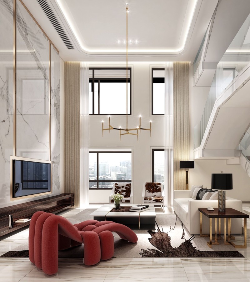 Phong cách thiết kế nội thất Metallic
