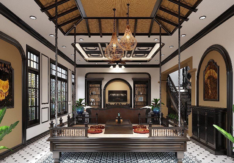Phong cách thiết kế nội thất Indochine