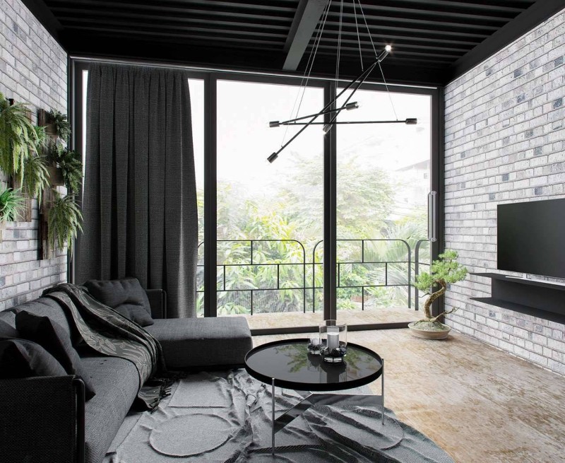 Thiết kế cho phòng khách căn hộ studio 30m2
