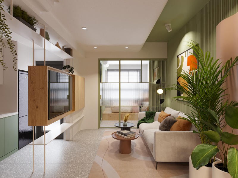 Căn hộ studio 30m2 truyền thống