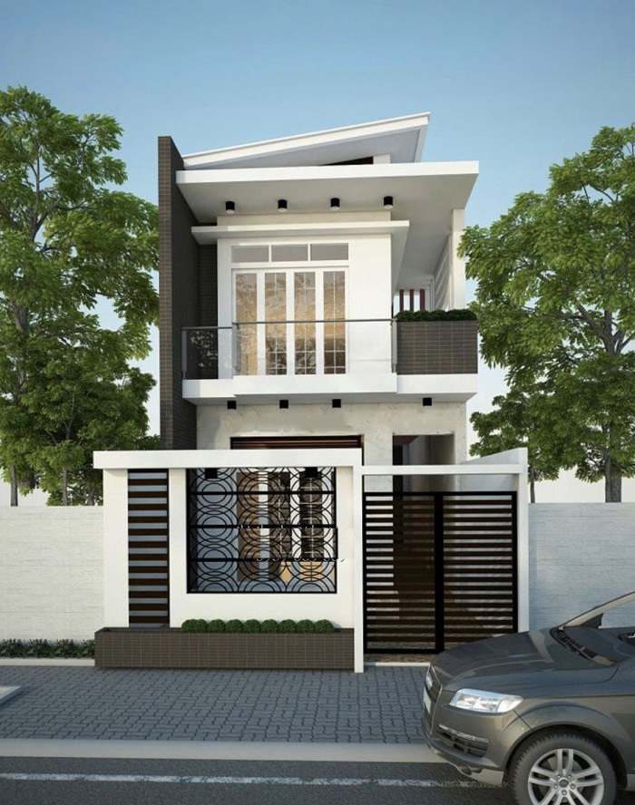 Ưu điểm khi xây dựng nhà phố 2 tầng