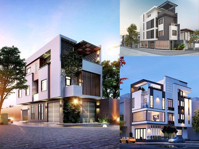 Nhà phố 2 mặt tiền kết hợp kinh doanh