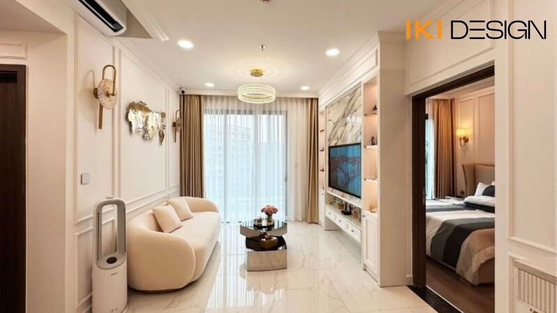 Nội thất chung cư 2 phòng ngủ phong cách hiện đại Nội thất chung cư 2 phòng ngủ phong cách hiện đại