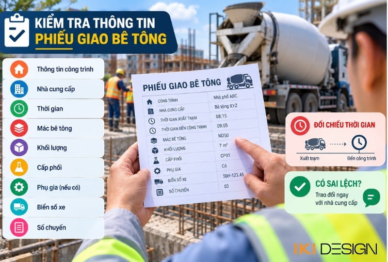 Kiểm tra thông tin trên phiếu giao hàng Kiểm tra thông tin trên phiếu giao hàng