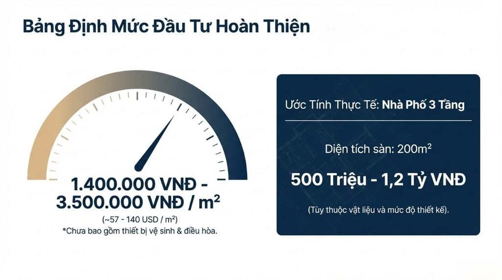 Chi phí thi công hoàn thiện nhà Nha Trang Chi phí thi công hoàn thiện nhà Nha Trang