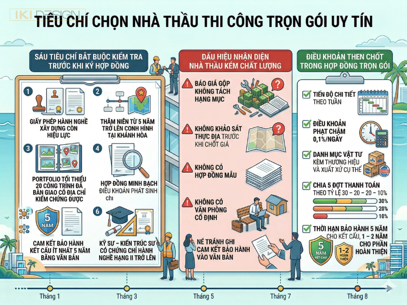 Bạn cần nắm rõ tiêu chí đánh giá và điều khoản hợp đồng để chọn nhà thầu uy tín Bạn cần nắm rõ tiêu chí đánh giá và điều khoản hợp đồng để chọn nhà thầu uy tín