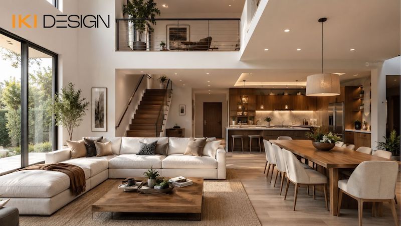 Phòng khách căn hộ Duplex 3 phòng ngủ Phòng khách căn hộ Duplex 3 phòng ngủ