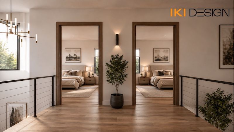 Hai phòng ngủ tầng trên căn hộ Duplex 3 phòng ngủ Hai phòng ngủ tầng trên căn hộ Duplex 3 phòng ngủ