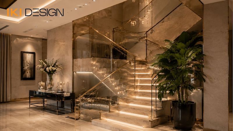 Cầu thang Duplex phong cách Luxury Cầu thang Duplex phong cách Luxury