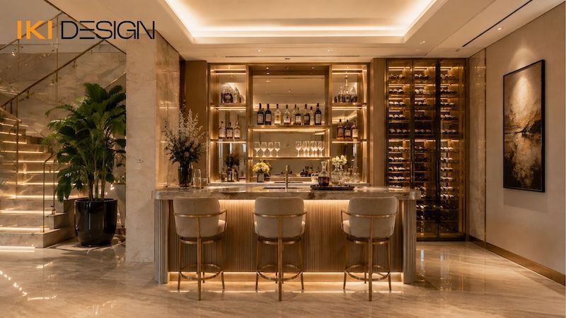 Quầy bar Duplex phong cách Luxury Quầy bar Duplex phong cách Luxury