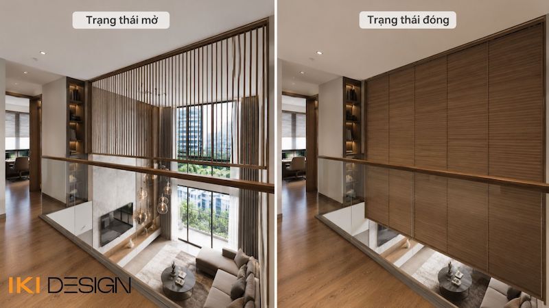 Giải pháp riêng tư cho khoảng thông tầng căn hộ Duplex Giải pháp riêng tư cho khoảng thông tầng căn hộ Duplex