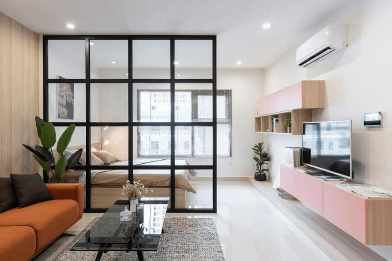 Tận dụng tối đa ánh sáng tự nhiên khi thiết kế căn hộ studio 35m2