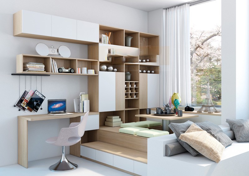 Lựa chọn nội thất thông minh, đa năng khi thiết kế căn hộ studio 35m2