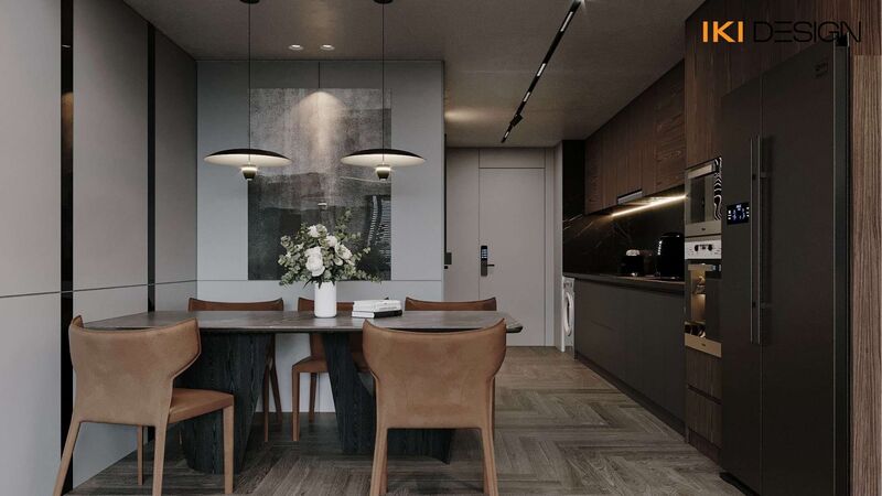 Phòng ăn căn hộ Lux Horizon Residence