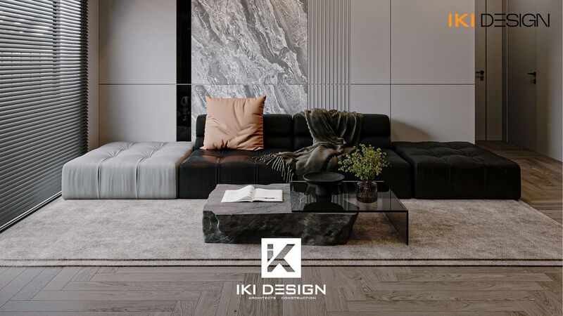 Phòng khách dự án Lux Horizon Residence