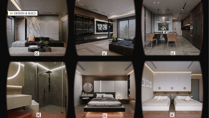 Nội thất căn hộ Lux Horizon Residence Nha Trang