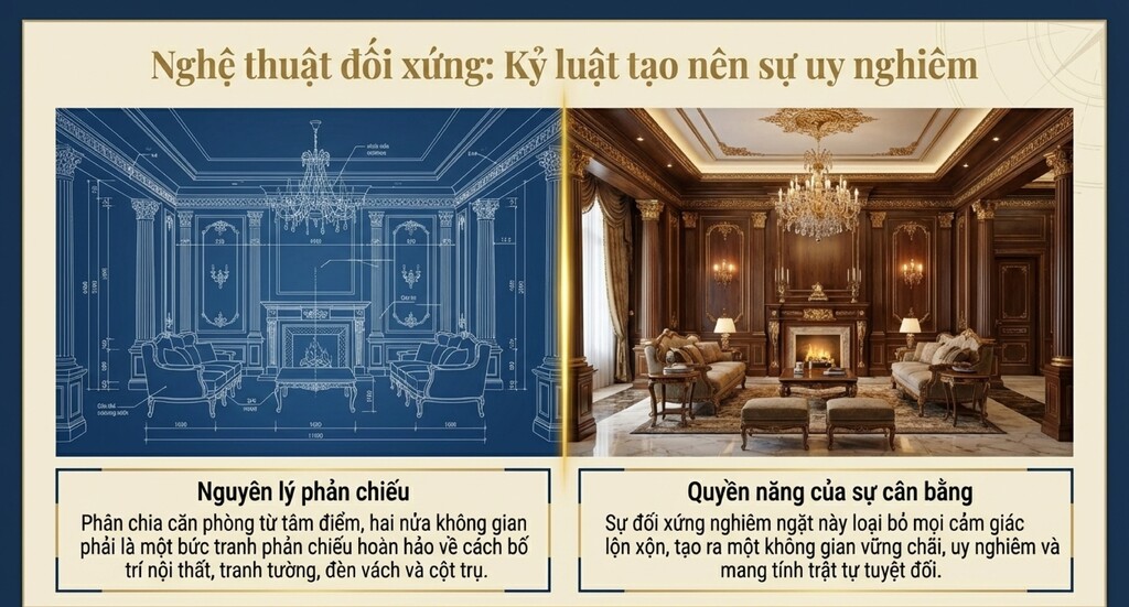 Nghệ thuật đối xứng và cân bằng tuyệt đối Nghệ thuật đối xứng và cân bằng tuyệt đối
