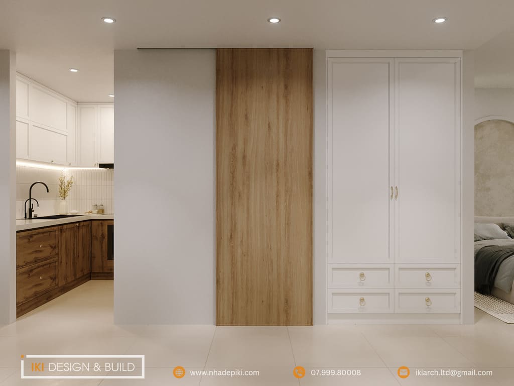 Sử dụng đá Marble và kim loại tạo nét hiện đại