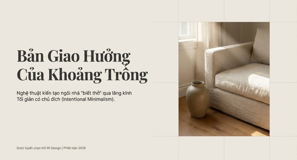 Phong cách nội thất tối giản (Minimalism) đẹp, hiện đại & tinh tế