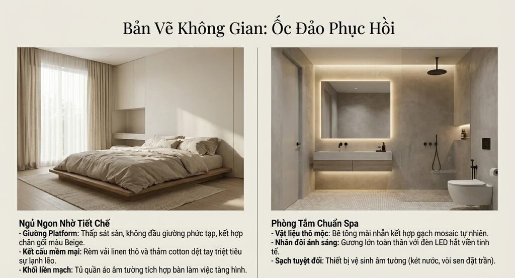 15+ Mẫu thiết kế phòng ngủ tối giản giúp ngủ ngon