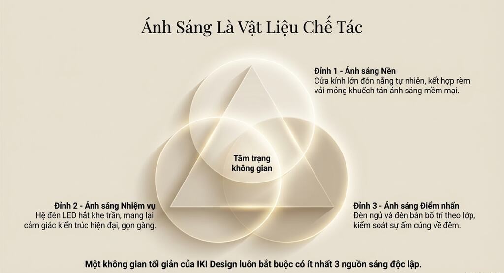 Ánh sáng là nghệ thuật trang trí