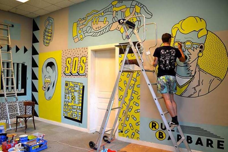 Cân bằng màu sắc trong thiết kế phong cách Pop Art Cân bằng màu sắc trong thiết kế phong cách Pop Art