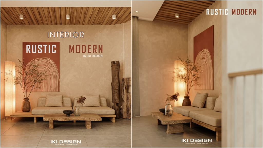 Phong cách Rustic hiện đại (Modern Rustic) Phong cách Rustic hiện đại (Modern Rustic)