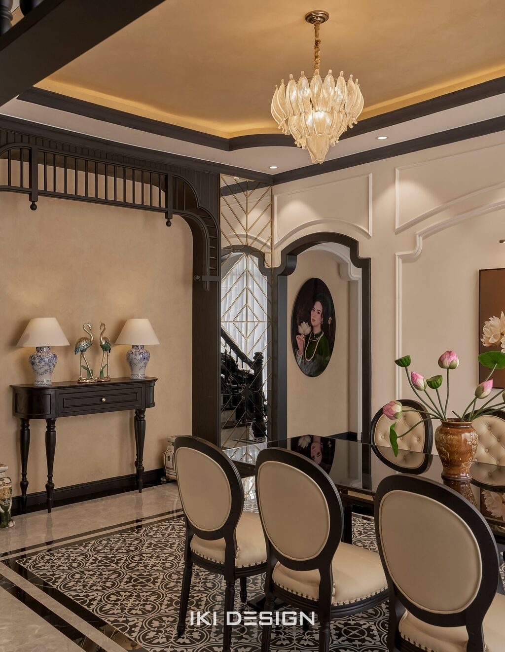 Nghệ thuật trang trí – Điểm xuyết nét hoài cổ trong không gian Đông Dương