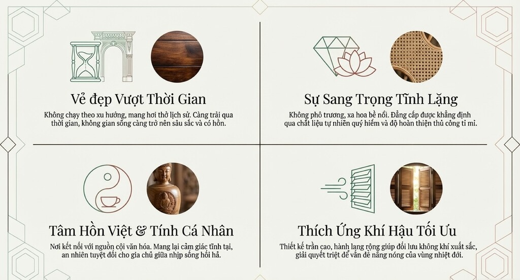 Tại sao phong cách thiết kế Indochine ngày càng được giới thượng lưu ưa chuộng?