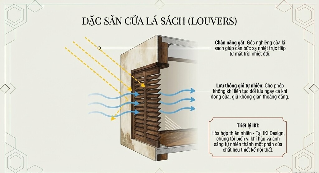Giải pháp kiến trúc – Thông gió và ánh sáng