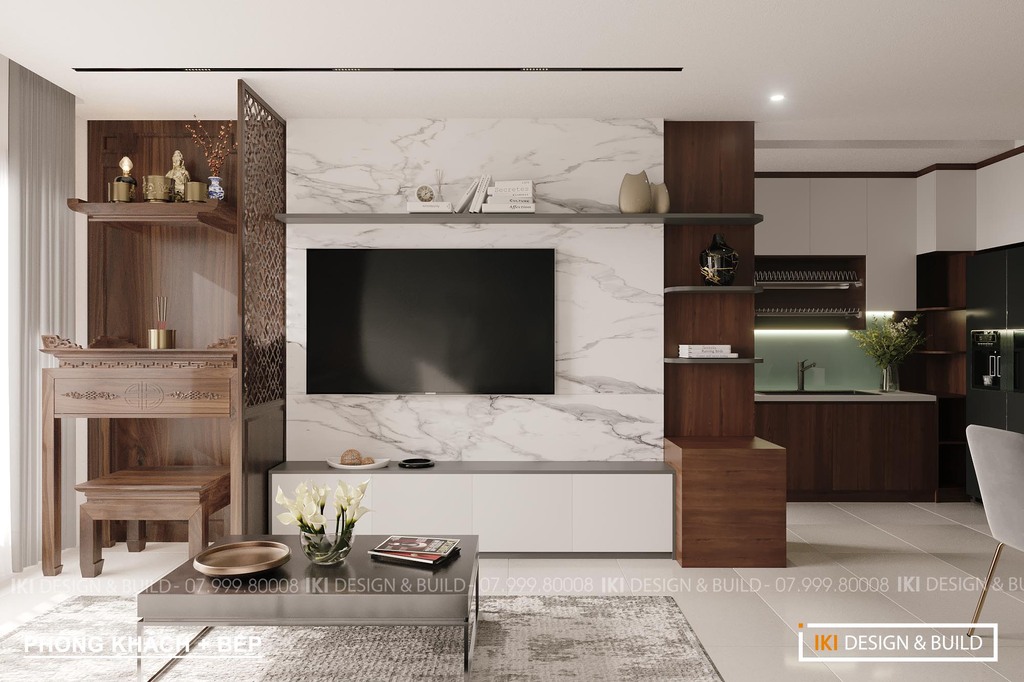 Dự án Silas Apartment – Thiết kế căn hộ 2 phòng ngủ CT3 Vĩnh Điềm Trung Dự án Silas Apartment – Thiết kế căn hộ 2 phòng ngủ CT3 Vĩnh Điềm Trung